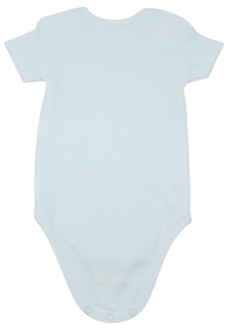 Organic Baby Romper - White