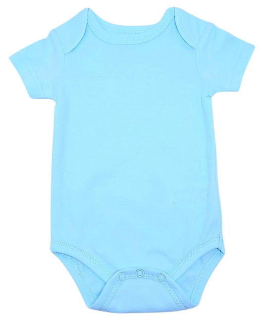 Organic Baby Romper - Blue