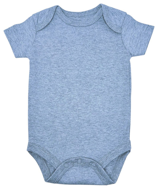 Organic Baby Romper - Grey