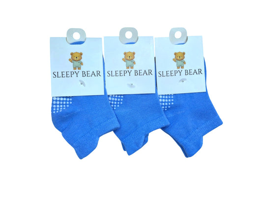 Ocean Blue Baby Socks 3-Pack (1-3 Years)