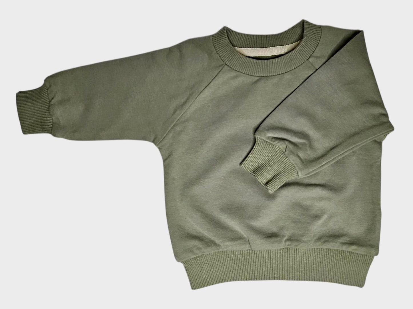 Organic Baby & Toddler Loungewear Set - Olive