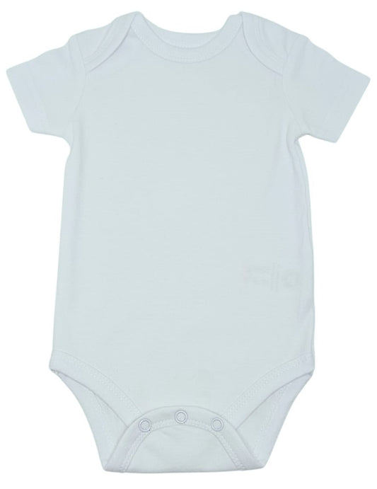 Organic Baby Romper - White